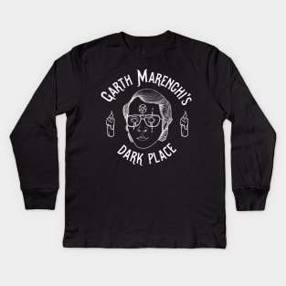 Garth Marenghi's Dark Place - White Kids Long Sleeve T-Shirt